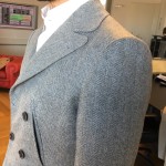 Cashmere jacket, double-breasted, four pockets. Neapolitan tailoring Tailoring Antonelli, artisan, tailor, tailoring lello antonelli, sewing craft, tailored suits, Neapolitan craftsmanship, napoli