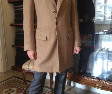 Neapolitan overcoats cachemire beige