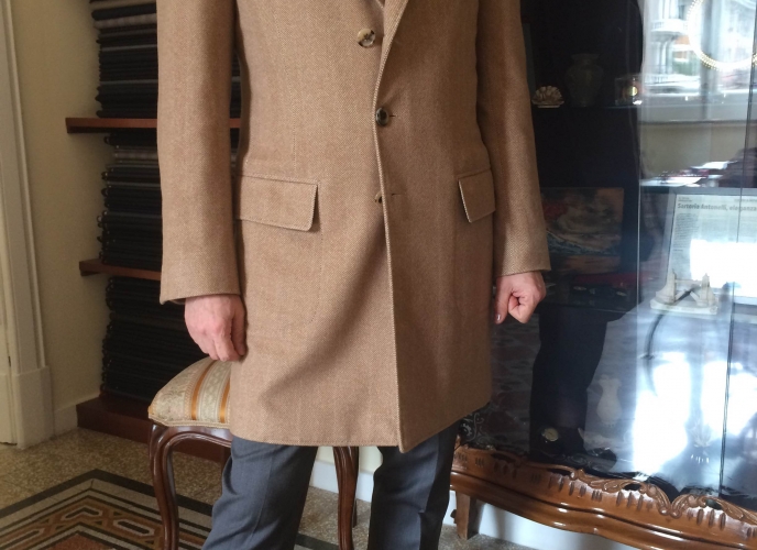 Neapolitan overcoats cachemire beige