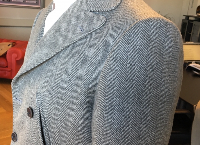 Cashmere WOOL COAT Grey