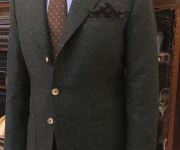 Giacca puro cachemire Tweed